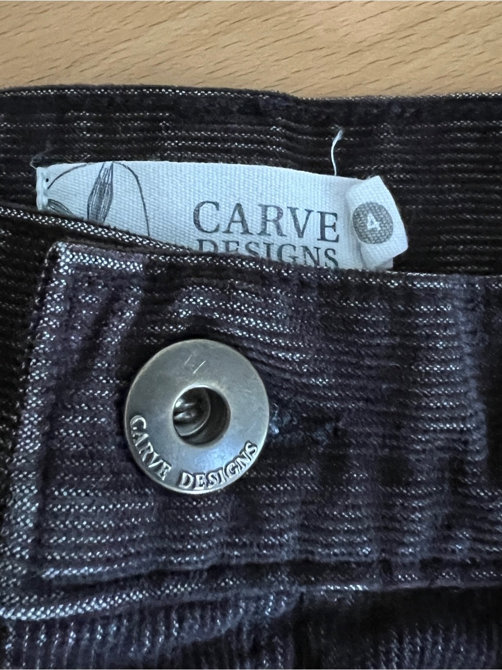 Carve Designs Oahu 6" Short - 4 - Picture 6 of 7